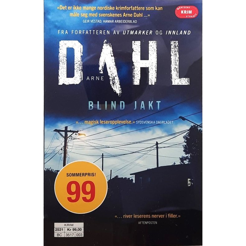 Arne Dahl - Blind Jakt - Heftet