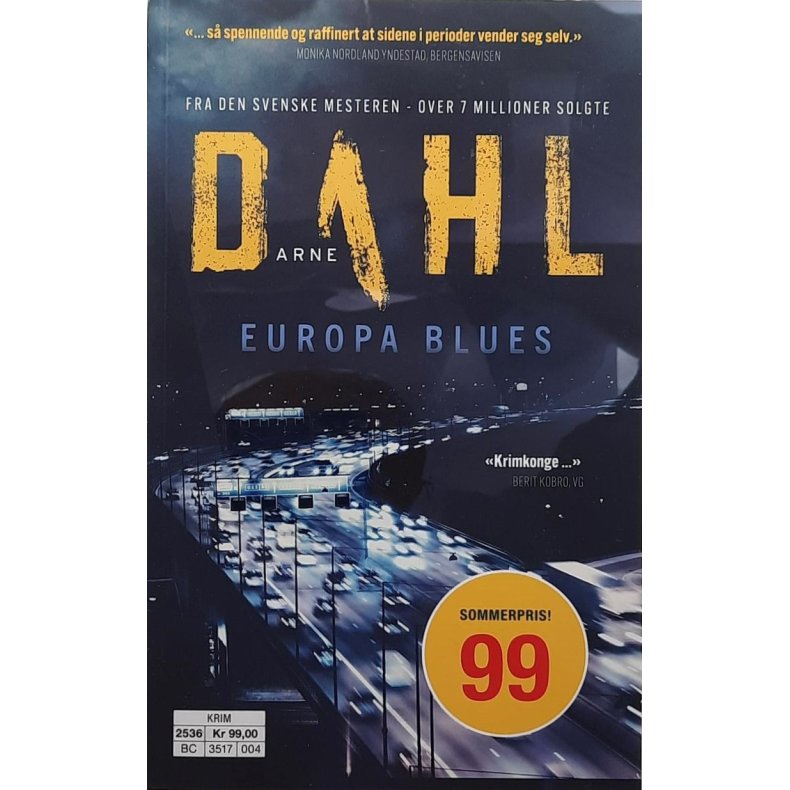 Arne Dahl - Europa blues - Heftet