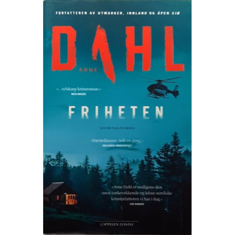 Friheten - Arne Dahl - Bruktbok - Innbundet