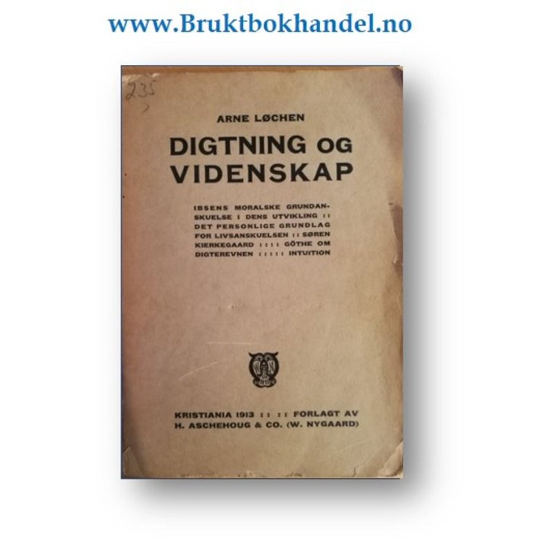 Arne Lchen - Digtning og videnskap