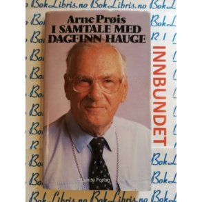 Arne Pris i samtale med Dagfinn Hauge