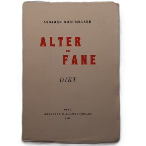 Asbj�rn D�rumsgard - Alter og fane - Dikt - (Heftet)