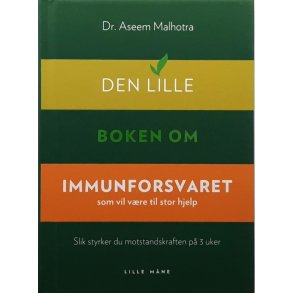 Aseem Molhotra - Den lille boken om immunforsvaret (Innbundet)
