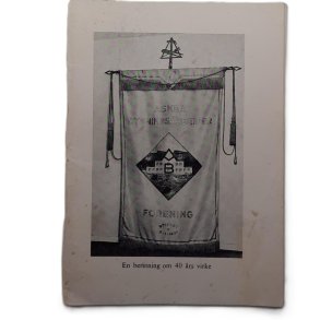 Asker Bygningsarbeider Forening - En beretning om 40 rs virke (Heftet)