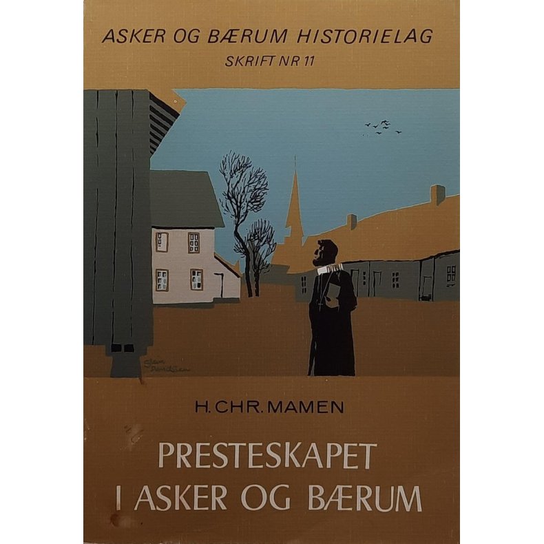Asker og Brum Historielag Skrift nr. 11 - 1968 - Presteskapet i Asker og Brum (Heftet)