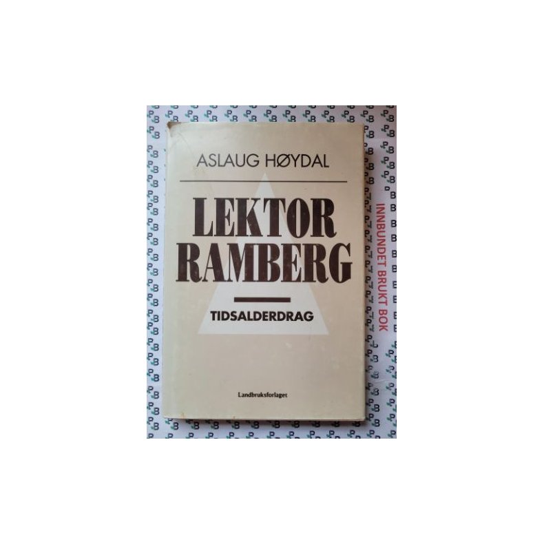 Aslaug Hydal - Lektor Ramberg - Tidsalderdrag (Signert)