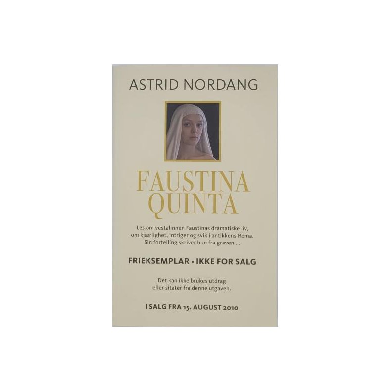 Astrid Nordang - Faustina Quinta (Heftet)