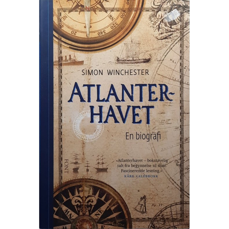 Atlanterhavet - En biografi - Simon Winchester - Bruktbok - Innbundet