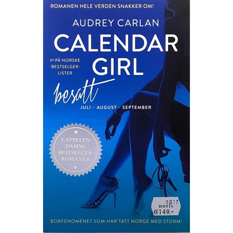 Audrey Carlan - Calendar Girl - Besatt (Heftet)