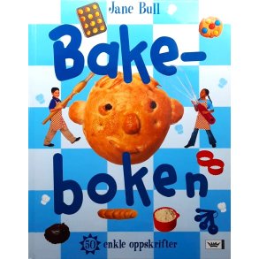 Bakeboken - Jane Bull - Bruktbok - Innbundet