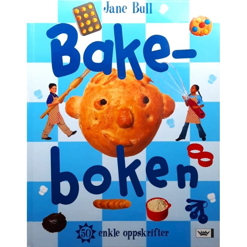 Bakeboken - Jane Bull - Bruktbok - Innbundet