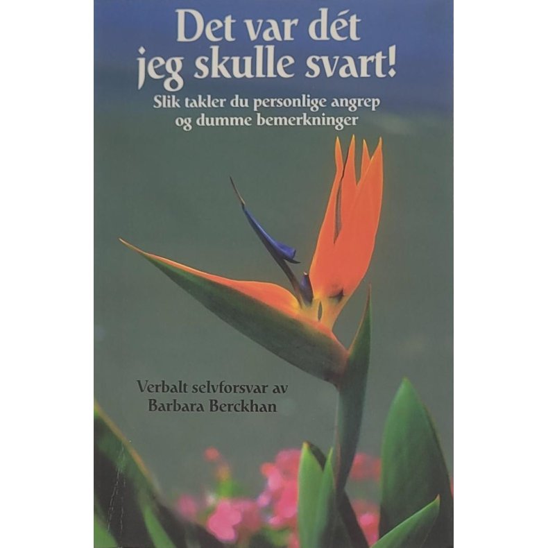 Barbara Berckhan - Det var dt jeg skulle svart! (Heftet)