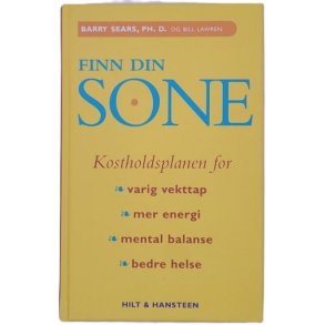 Barry Sears - Finn din SONE (Innb)
