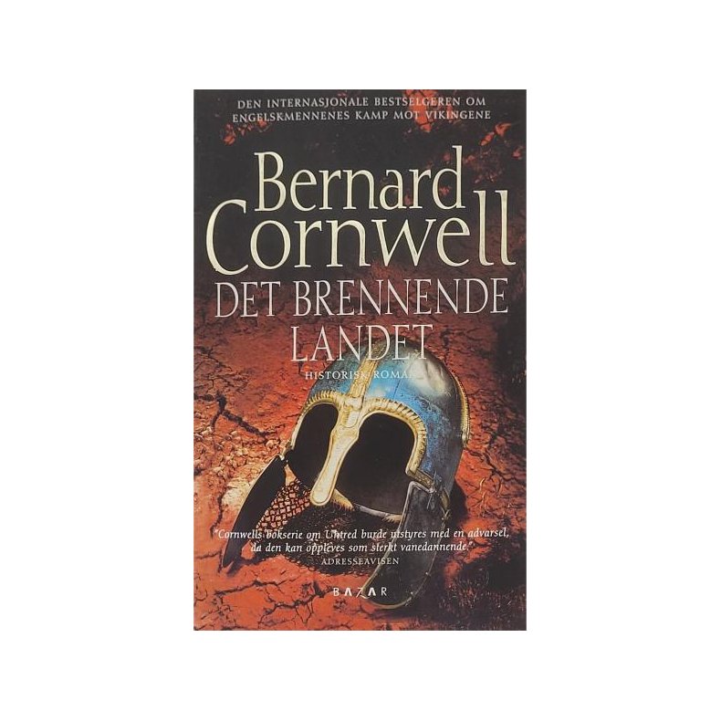 Bernard Cornwell - Det brennende landet (Heftet)