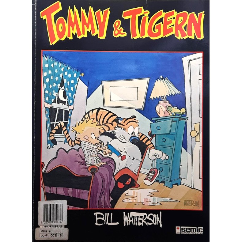 Bill Watterson - Tommy &amp; Tigern - Gjester under senga (Heftet)