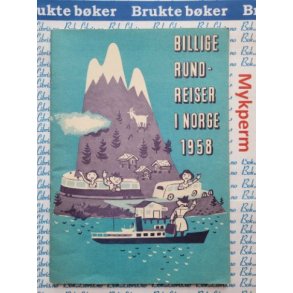 Billige rundreiser i Norge 1958