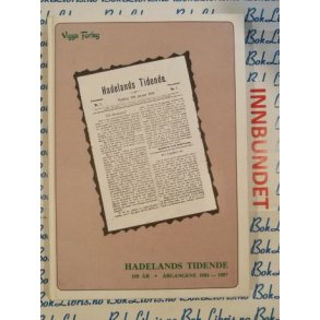 Hadelands tidende 100 r rgangene 1886 - 1887