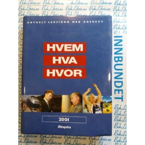 Hvem Hva Hvor 2001