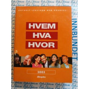 Hvem Hva Hvor 2003