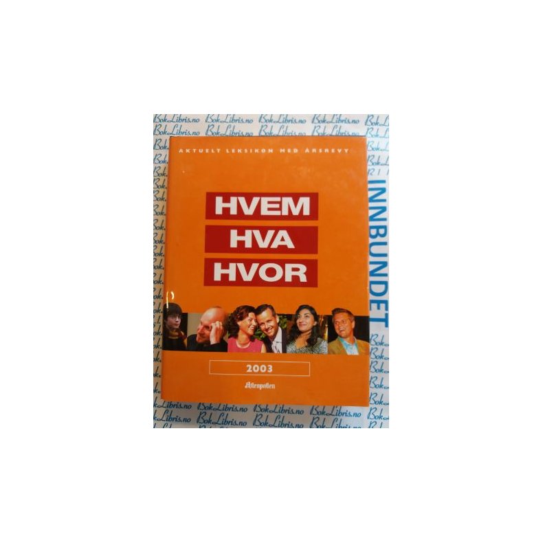 Hvem Hva Hvor 2003