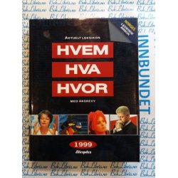 Hvem Hva Hvor 1999