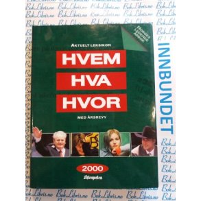 Hvem Hva Hvor 2000