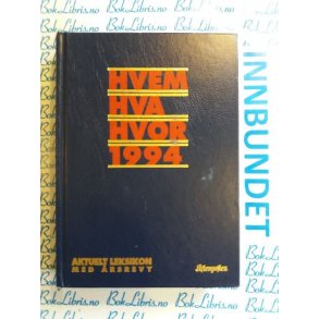 Hvem Hva Hvor 1994