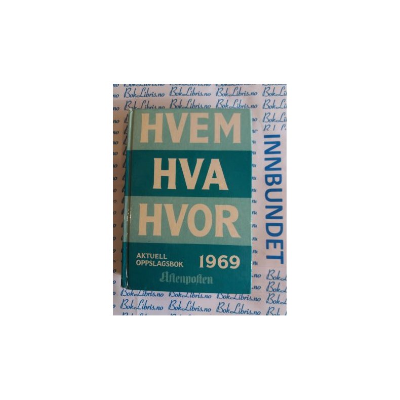 Hvem Hva Hvor 1969