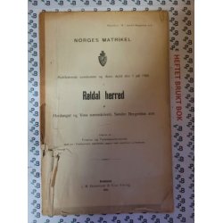 Knut og Alma Dalen - Rldal Bygdebok