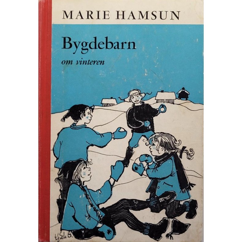 Marie Hamsun - Bygdebarn om vinteren (innbundet)