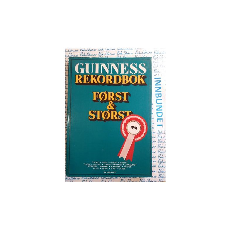 Guinness rekordbok 1981