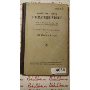 Kortfattet norsk litteraturhistorie