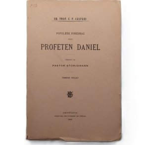 C. P. Caspari - Popul�re Foredrag over Profeten Daniel - (Heftet)