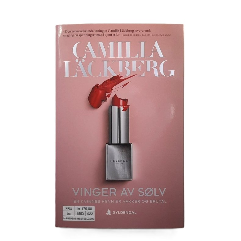 Camilla L�ckberg - Vinger av s�lv, en kvinnes hevn er vakker og brutal (Heftet)