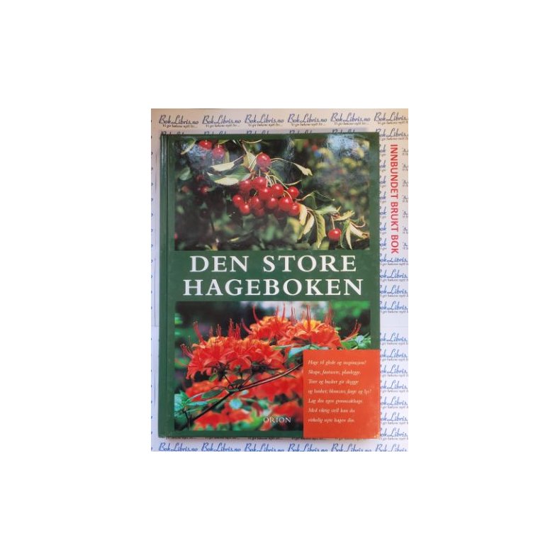 Carin Swartstrm (Red.) - Den store hageboken