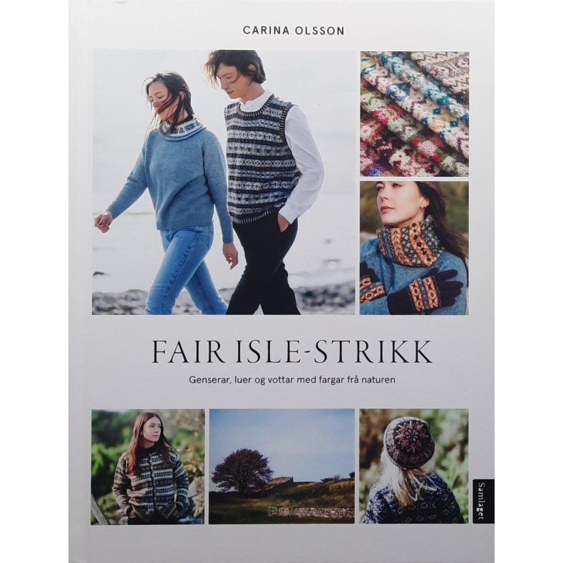 Carina Olsson - Fair Isle-strikk (Innbundet)