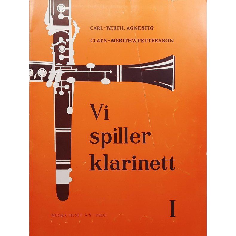 Carl-Bertil Agnestig m.fl. - Vi spiller klarinett 1 (Heftet)
