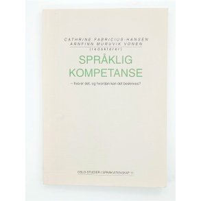 Cathrine Fabricius-Hansen - Sprklig kompetanse