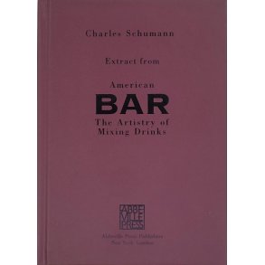 Charles Schumann - Extract from American BAR