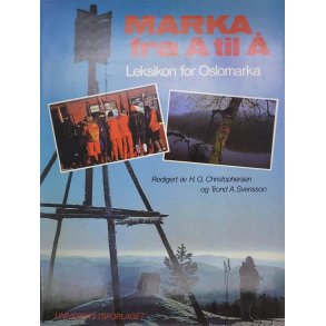 Marka fra A til � (I) � H. O. Christophersen � Bruktbok � Innbundet
