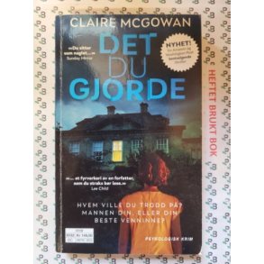 Claire McGowan - Det du gjorde