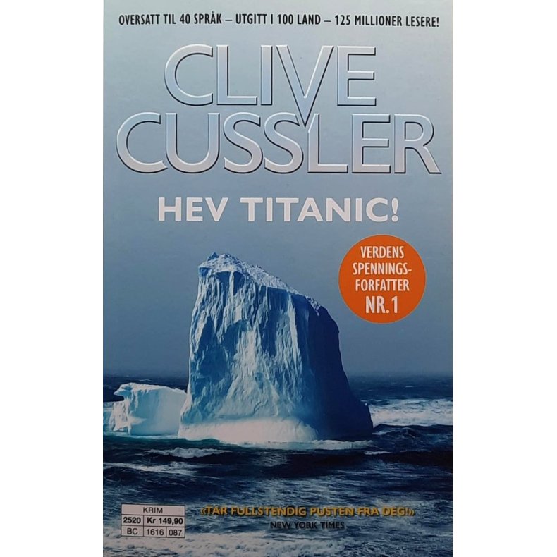 Clive Cussler - Hev Titanic! - Heftet