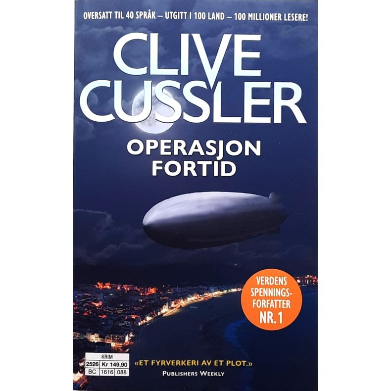 Clive Cussler - Operasjon fortid (Heftet)