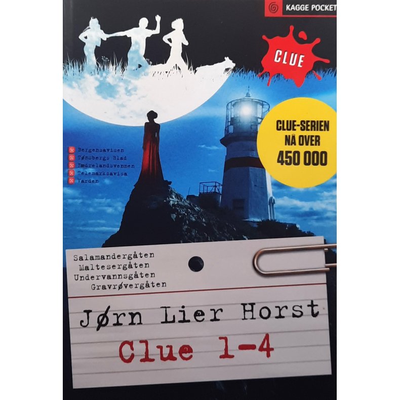 Clue 1-4 - J�rn Lier Horst - Bruktbok - Heftet 