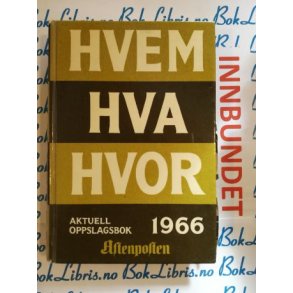 Hvem Hva Hvor 1966