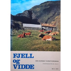 DNT - fjell og vidde nr 4 1974 (heftet)