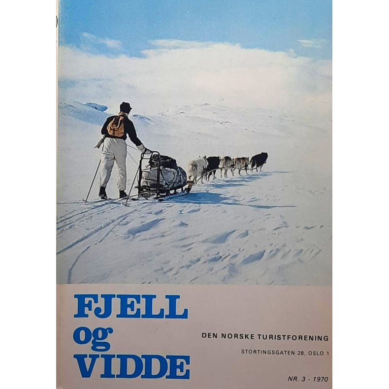 DNT Fjell og Vidde Nr. 3 1970 (Heftet)