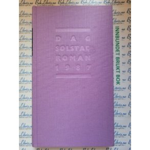 Dag Solstad - Roman 1987 (Brukt bok)