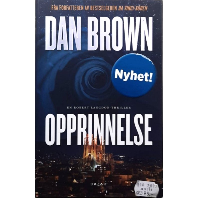 Opprinnelse  (Innbundet)