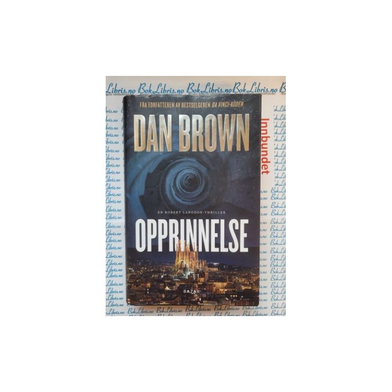 Dan Brown - Opprinnelse - Innbundet